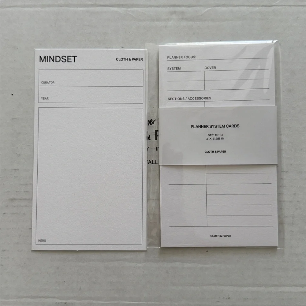 Cloth & Paper December Sub Box Items